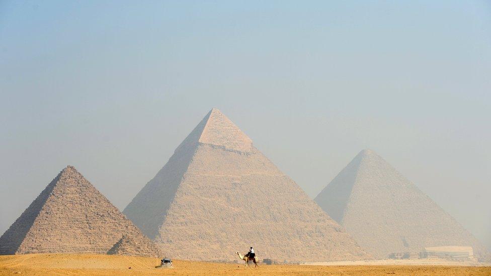 The Pyramids at Giza