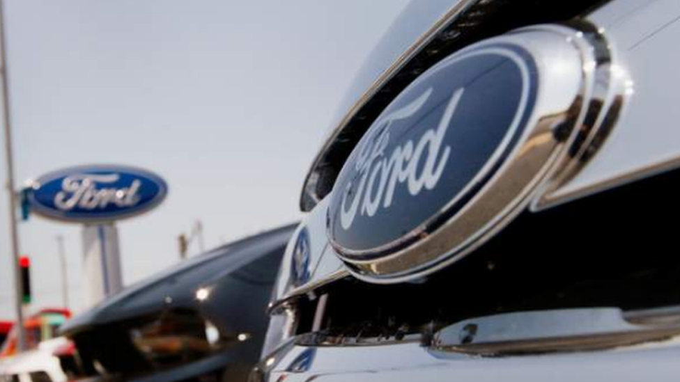 Ford car badge