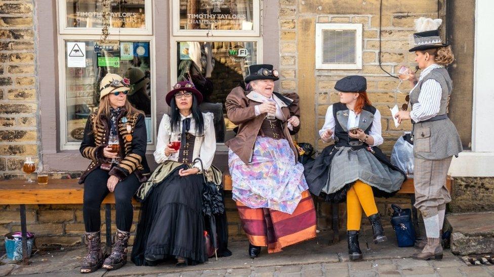 Haworth steam punk event