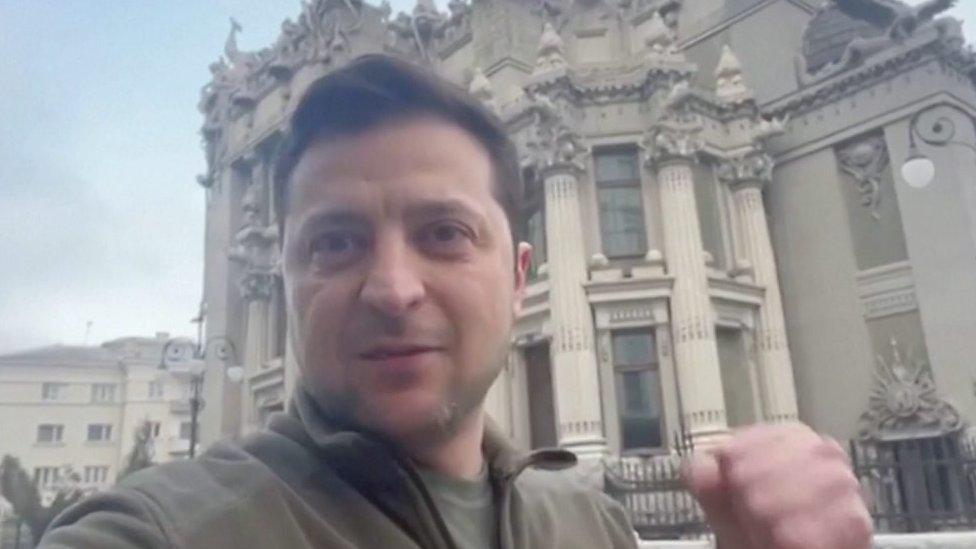 President Volodymyr Zelensky