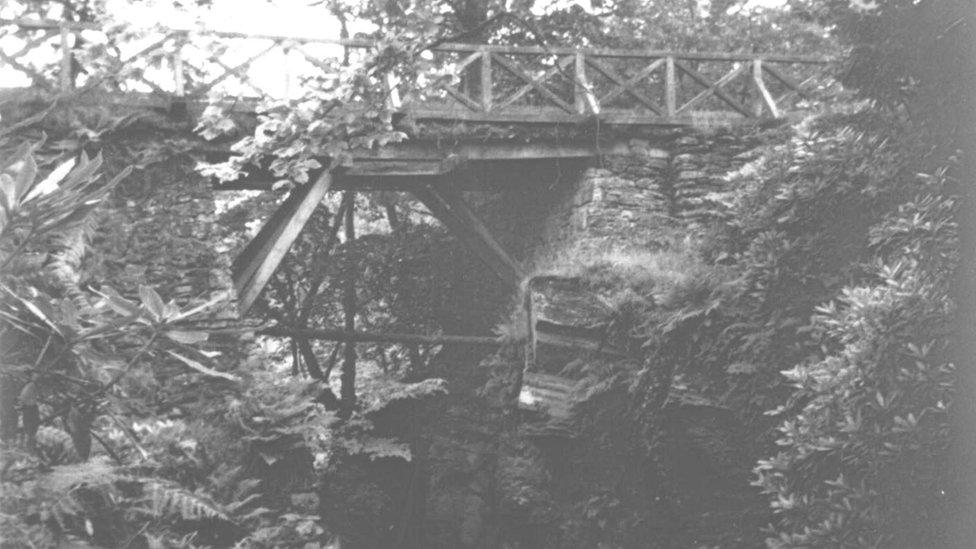 The bridge in the 1960s