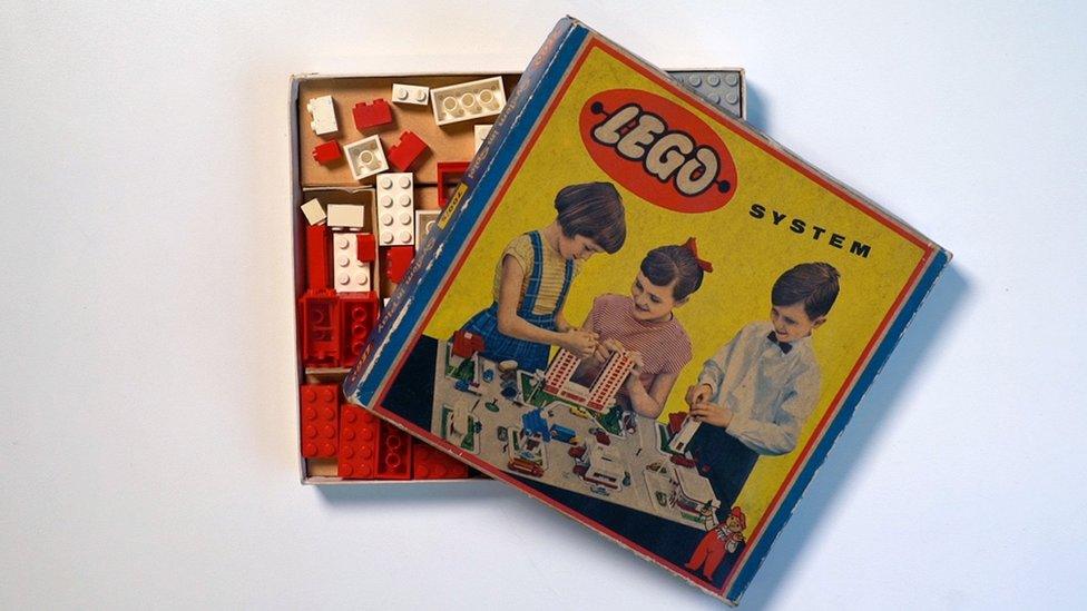 A Lego kit from 1958