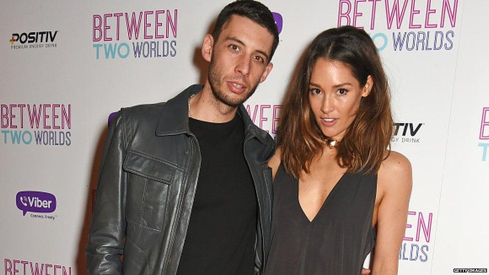 Example with his wife Erin McNaught