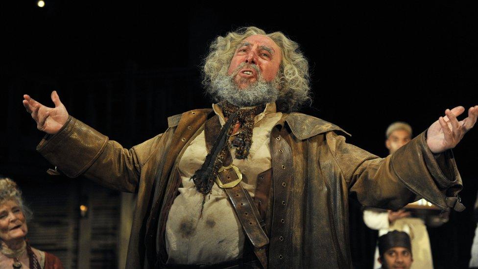 Sir Antony Sher in Henry IV part 1 in 2014