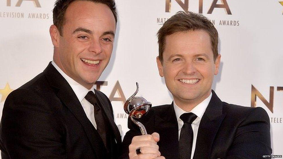 Ant McPartlin and Declan Donnelly