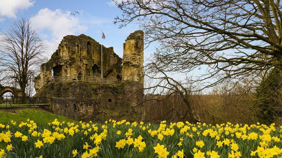 Knaresborough Castle in Yorkshire