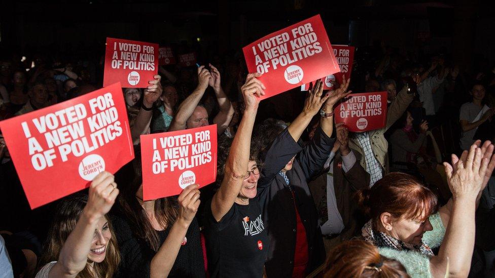 Jeremy Corbyn supporters