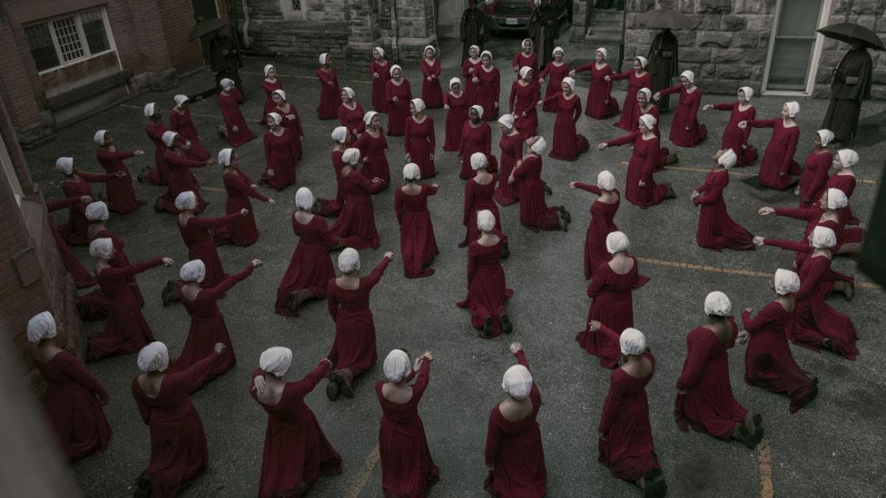 A scene from The Handmaid's Tale