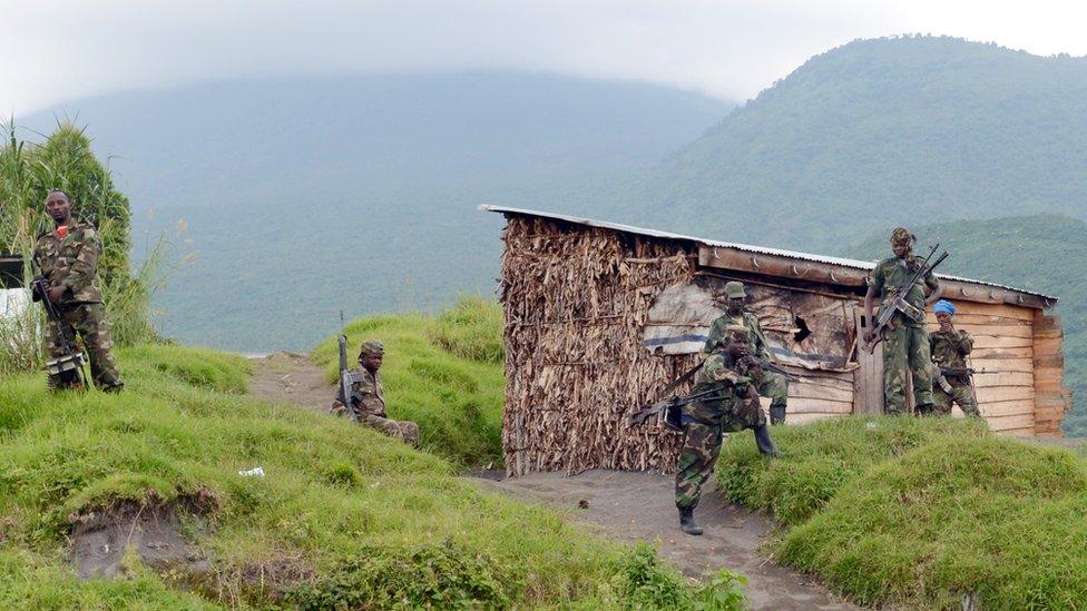 Rwandan-backed M23 rebels in eastern DR Congo - 2013