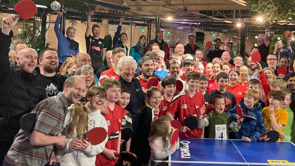 Table Tennis world record