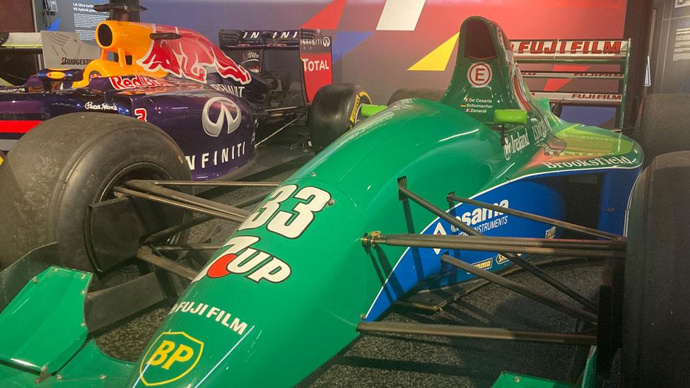 1991 Jordan 191 driven by Michael Schumacher