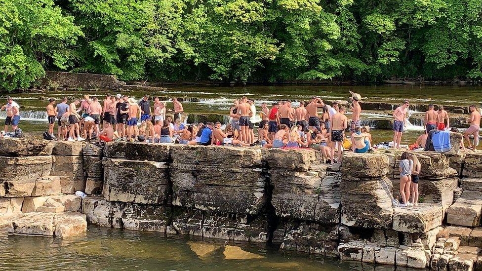 River Swale, Richmond, North Yorkshire