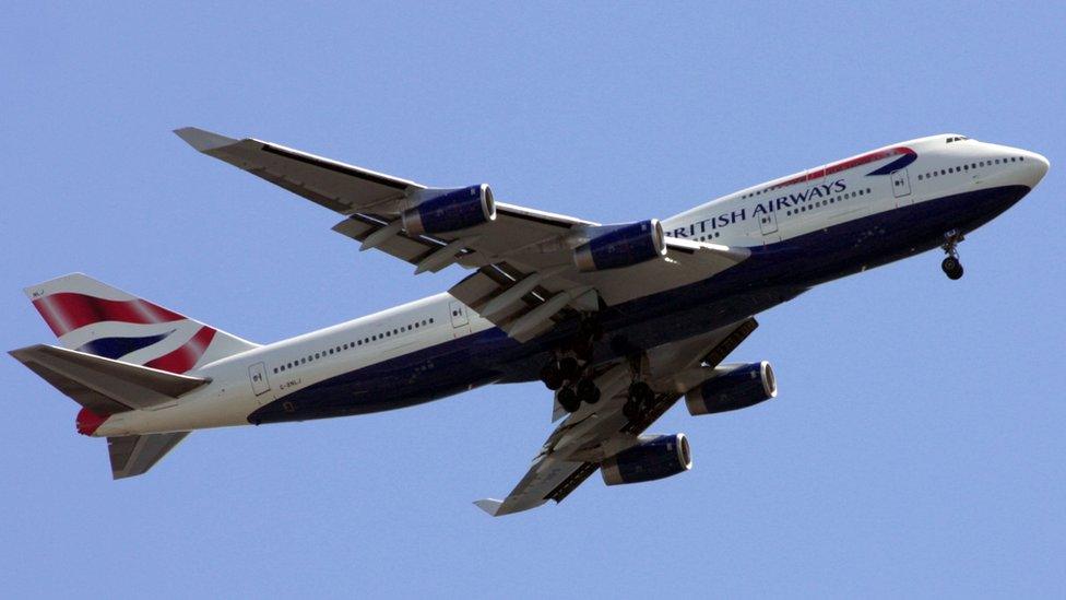 British Airways Boeing 747