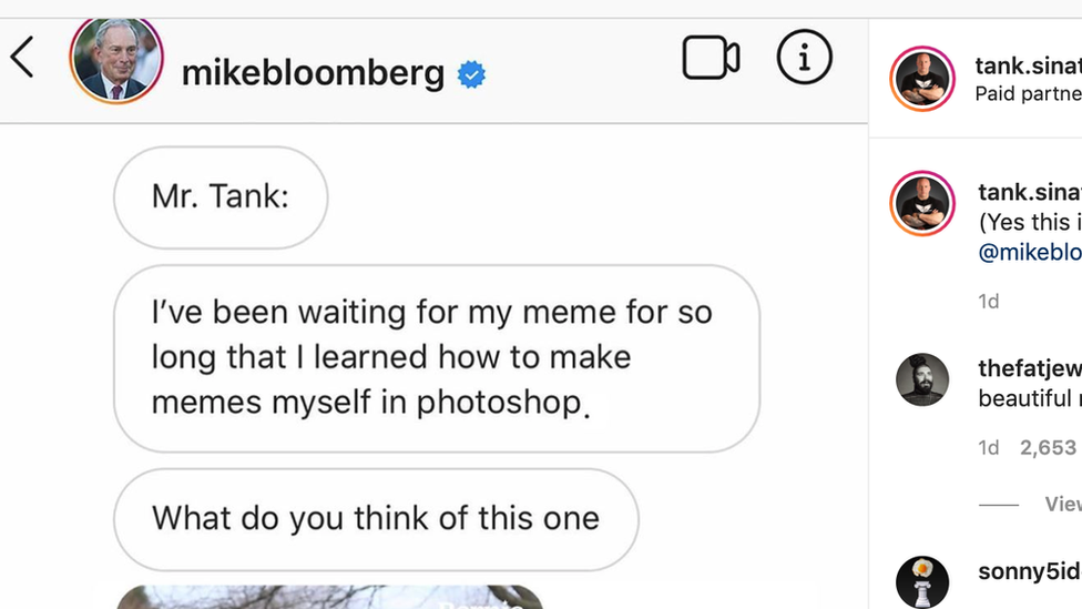 Bloomberg instrgram post