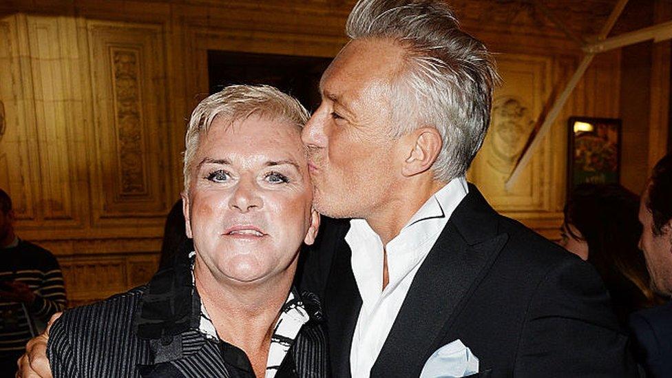 Steve Strange and Martin Kemp