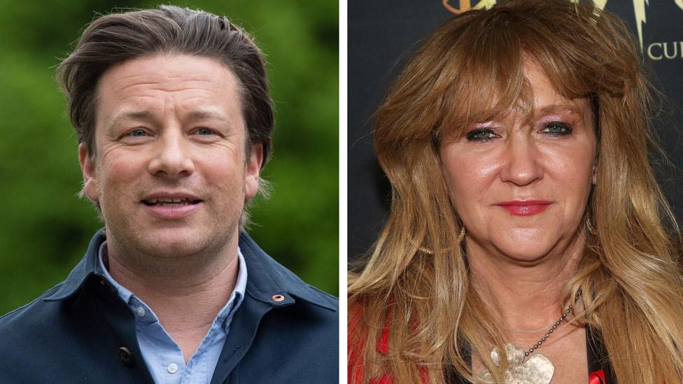 Jamie Oliver and Sonia Friedman