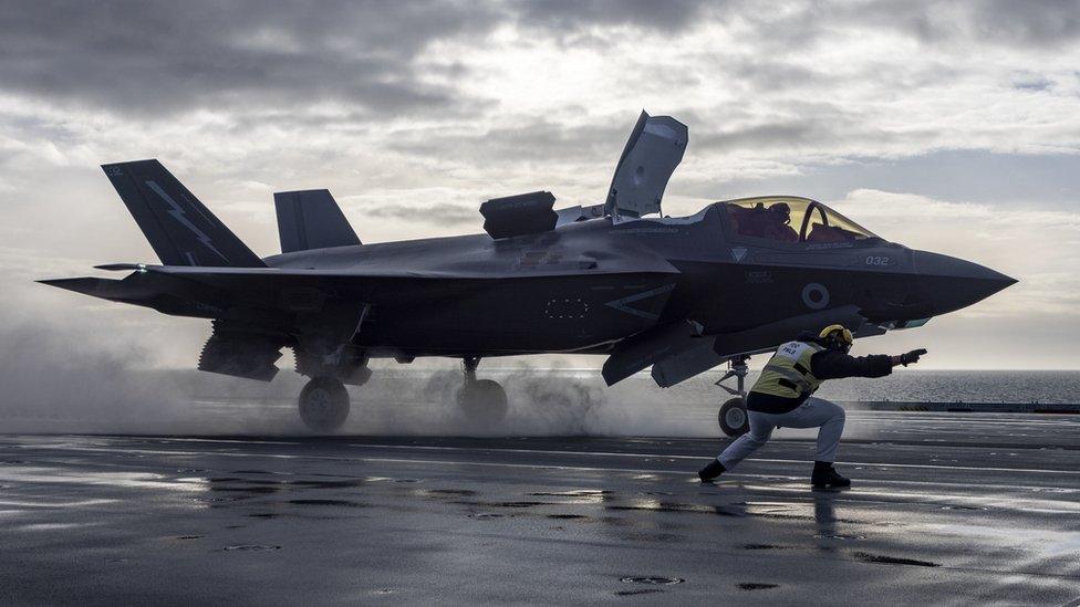 F-35B Lightning jets arrive