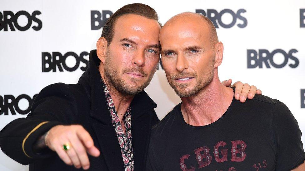 Matt and Luke Goss of Bros