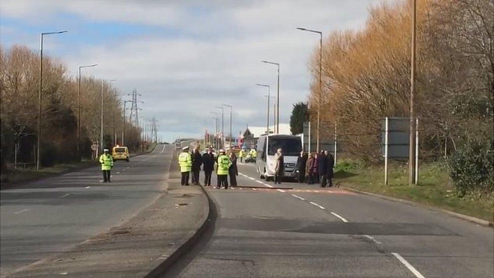 PC Dave Phillips collision scene