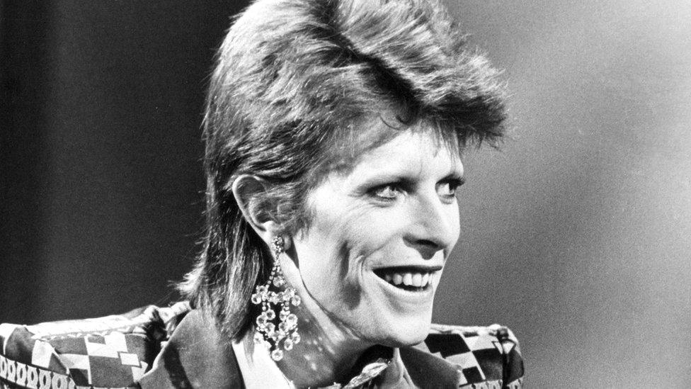 File photo dated 01/01/74 of David Bowie,