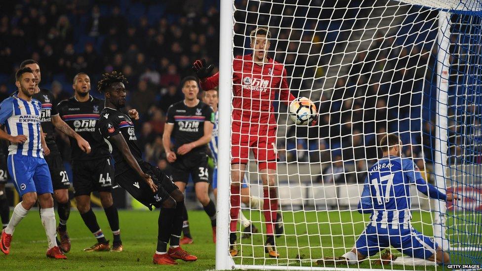 Glenn Murray scoring the winner against Crystal Palace