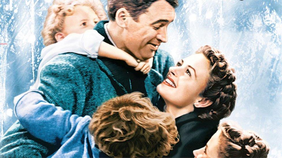 The film poster for It's a Wonderful Life