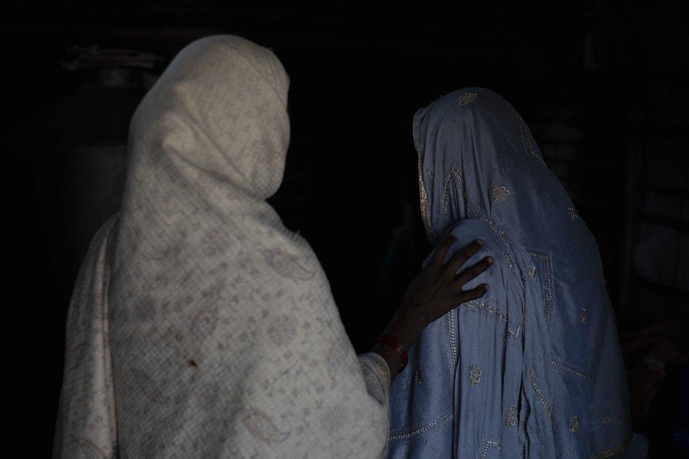 Mother and daughter, Bihar