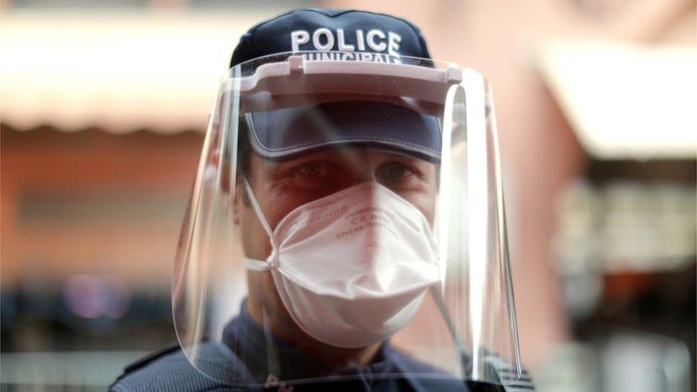 police officer in Cannes