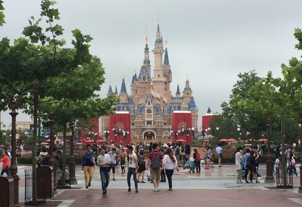 Shanghai Disney exterior