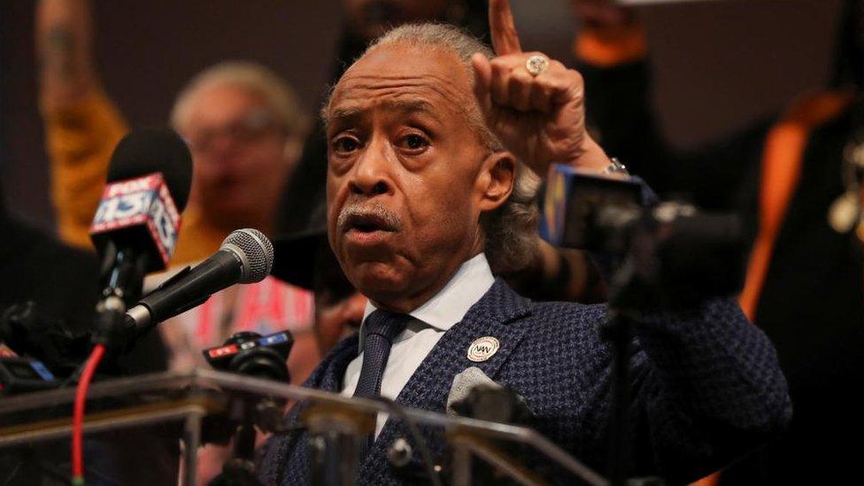 Sharpton speaking