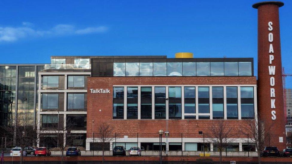 TalkTalk office in Salford