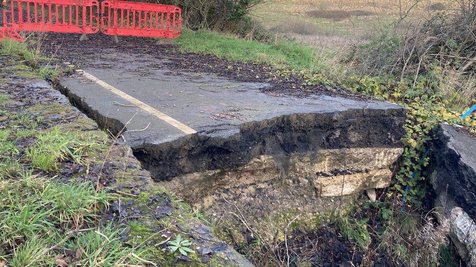 B4069 between Lyneham and Chippenham