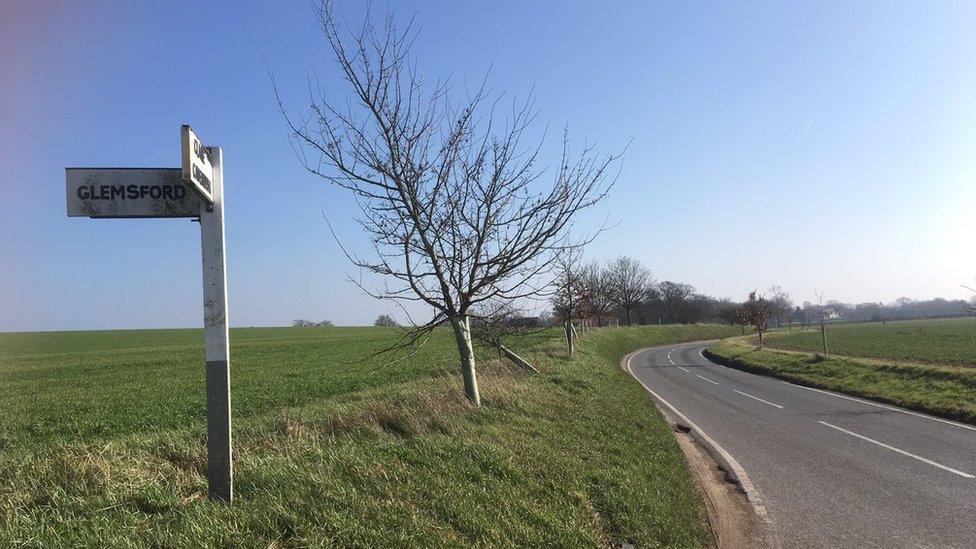 Pauline captured clear blue skies on a lovely sunny day in Suffolk