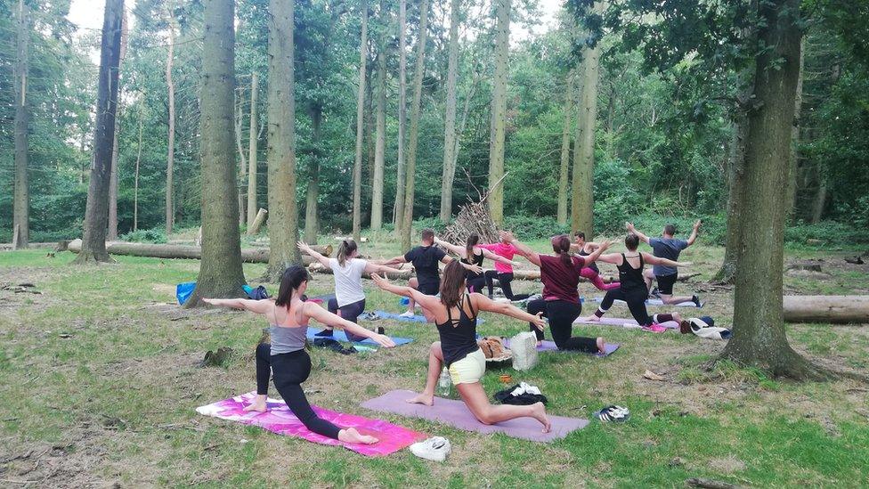 Yoga in Wendover Woods