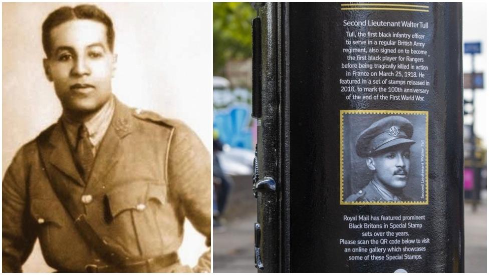 Walter Tull postbox