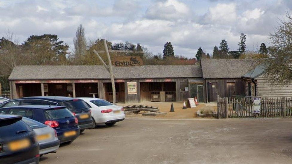 Hobbledown Farm park in Surrey