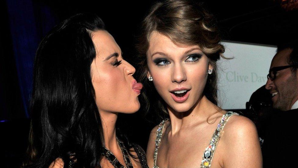 Katy Perry and Taylor Swift