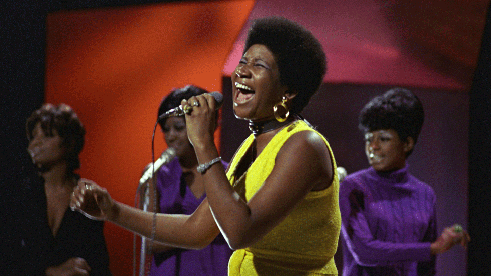 Aretha Franklin in 1970