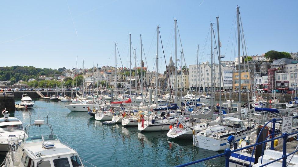 St Peter Port seafront