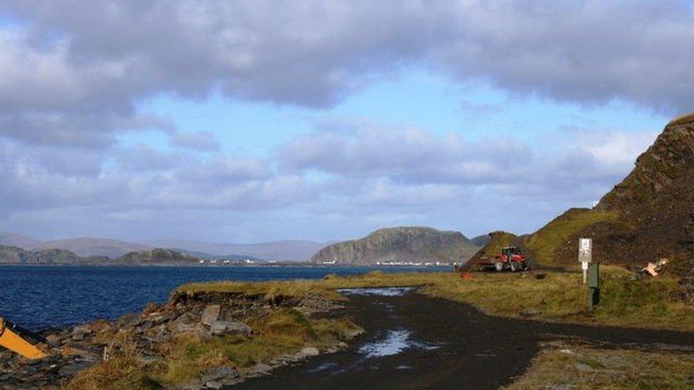 Eilean nam Beitheach air fàire