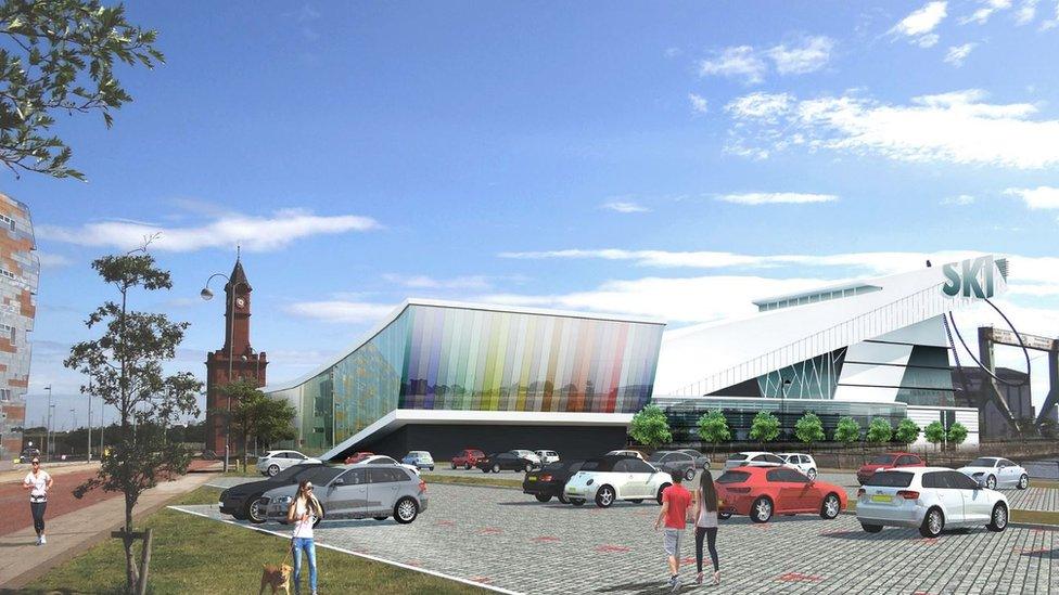 Proposed Middlesbrough snow centre