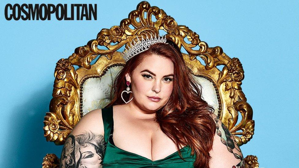 Tess Holliday in Cosmopolitan