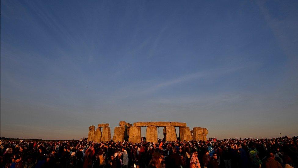 Summer solstice at Stonehenge