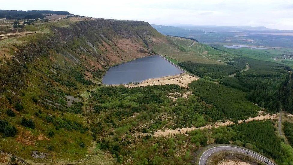 Rhigos - location for proposed zip wire attraction