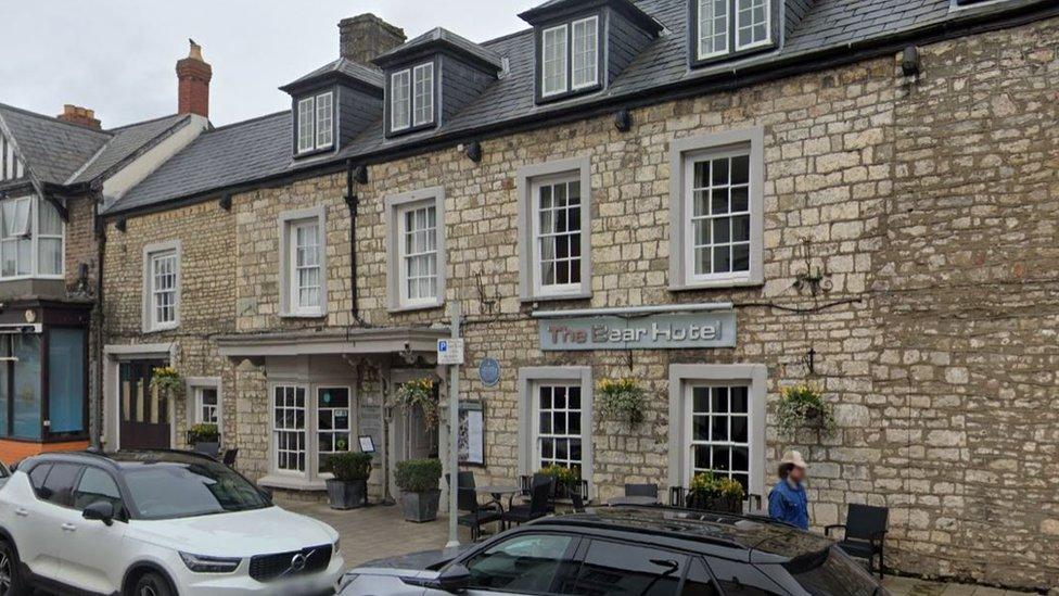 The Bear Hotel in Cowbridge