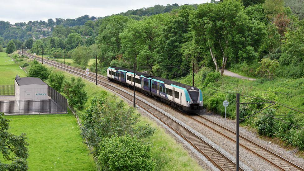 Battery powered train