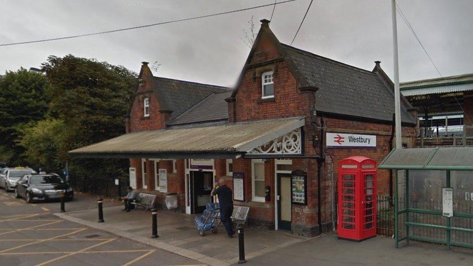 Westbury railway station