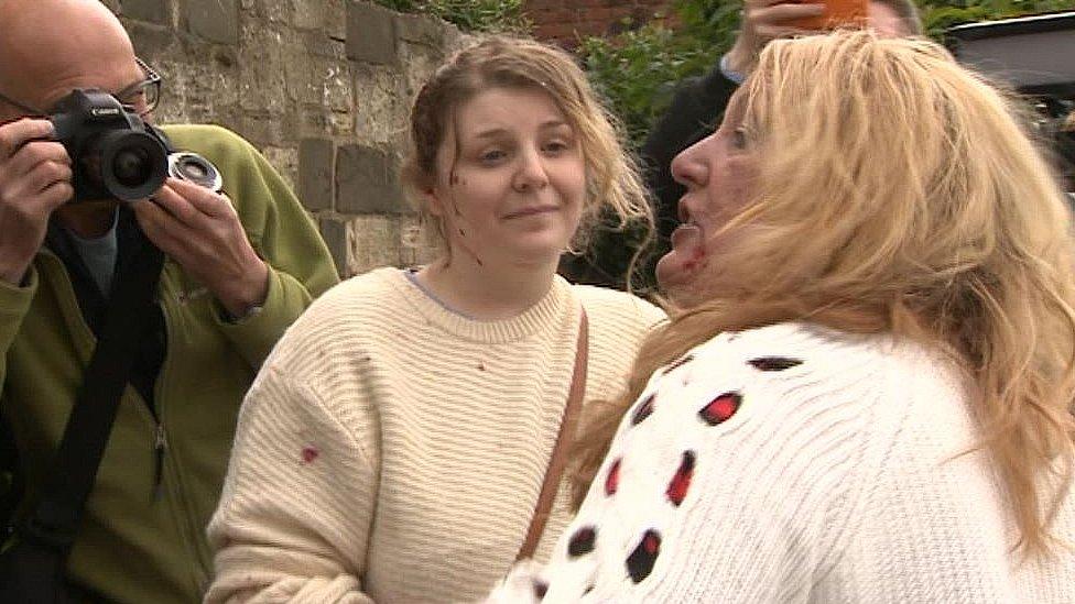 Fight at UKIP rally in Hartlepool