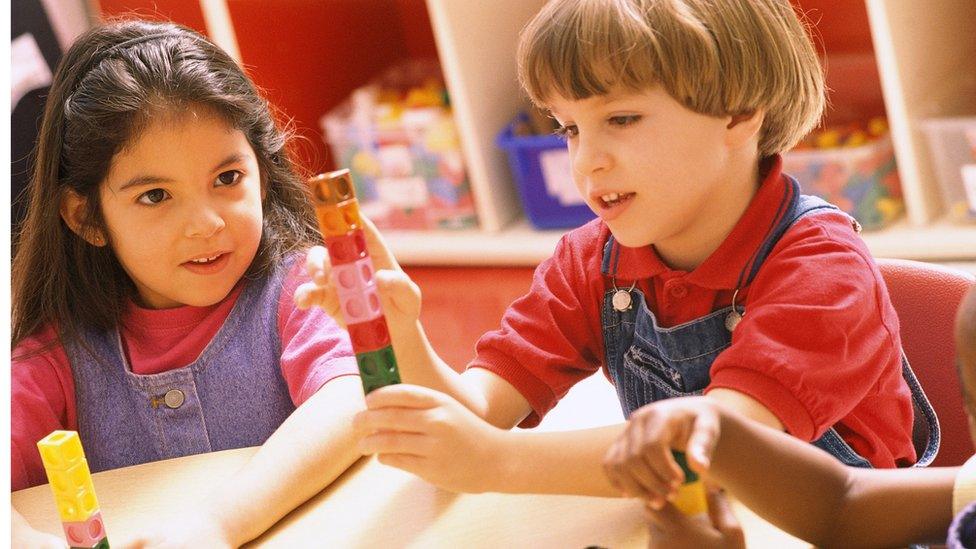 Children in nursery