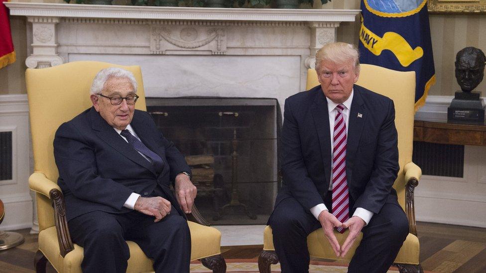 Trump and Kissinger